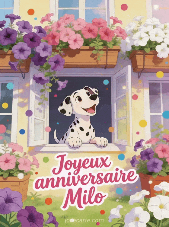 Joyeux anniversaire Milo - Joyeux anniversaire milo image