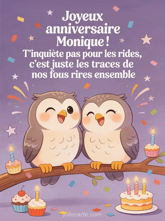 Joyeux anniversaire Monique - Joyeux anniversaire monique rigolo