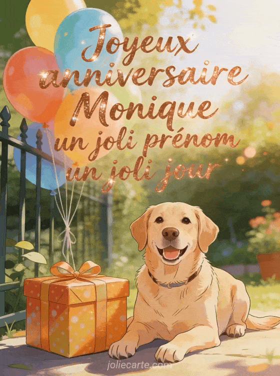 Joyeux anniversaire Monique - Joyeux anniversaire monique image