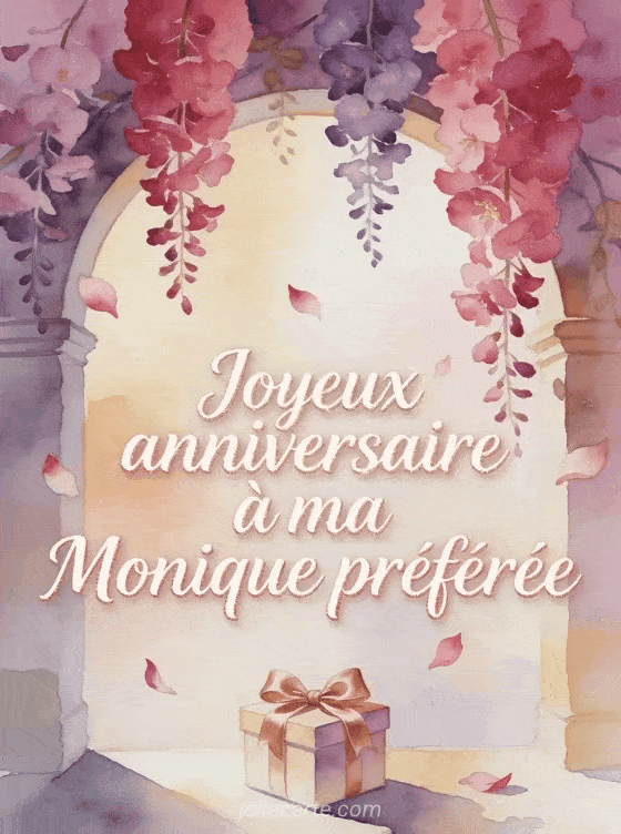 Joyeux anniversaire Monique - Joyeux anniversaire monique fleurs