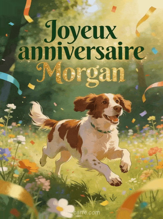 Joyeux anniversaire Morgan - Joyeux anniversaire morgan gif anime