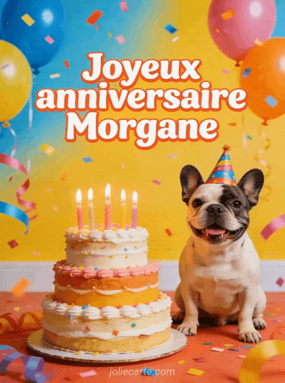 Joyeux anniversaire Morgane - Joyeux anniversaire morgane chien