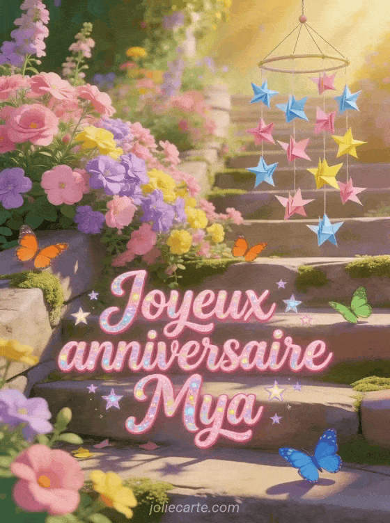 Joyeux anniversaire Mya - Joyeux anniversaire mya fleurs