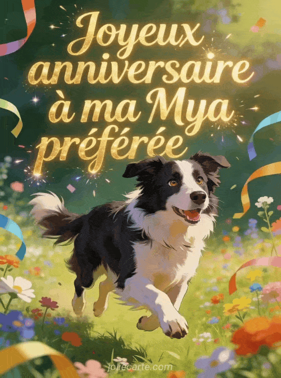 Joyeux anniversaire Mya - Joyeux anniversaire mya gif
