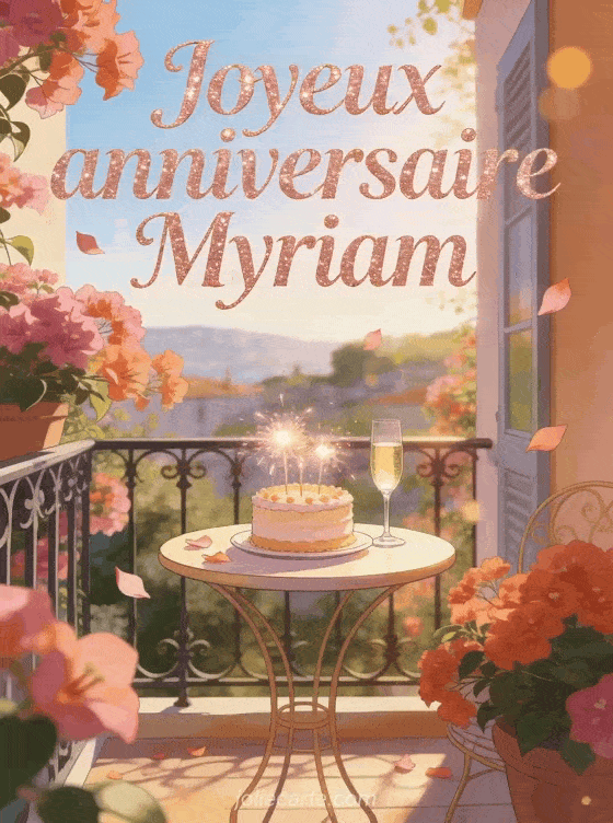 Joyeux anniversaire Myriam - Joyeux anniversaire myriam femme