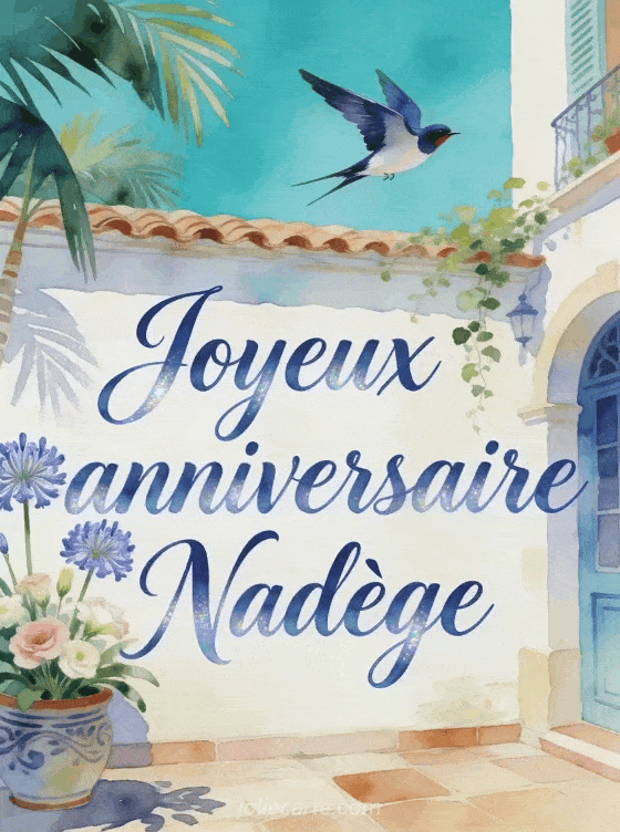 Joyeux anniversaire Nadège - Joyeux anniversaire nadege gif
