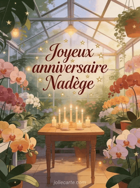 Joyeux anniversaire Nadège - Joyeux anniversaire nadege image