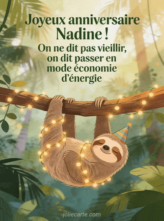 Joyeux anniversaire Nadine - Joyeux anniversaire nadine humour
