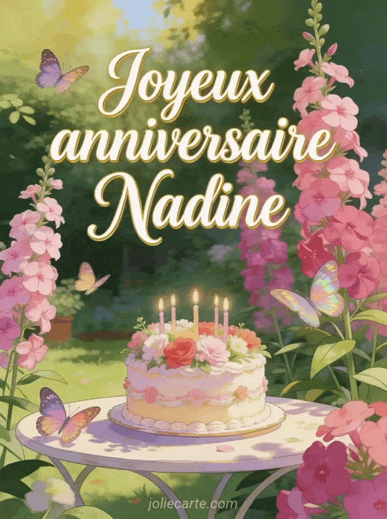 Joyeux anniversaire Nadine - Joyeux anniversaire nadine fleurs