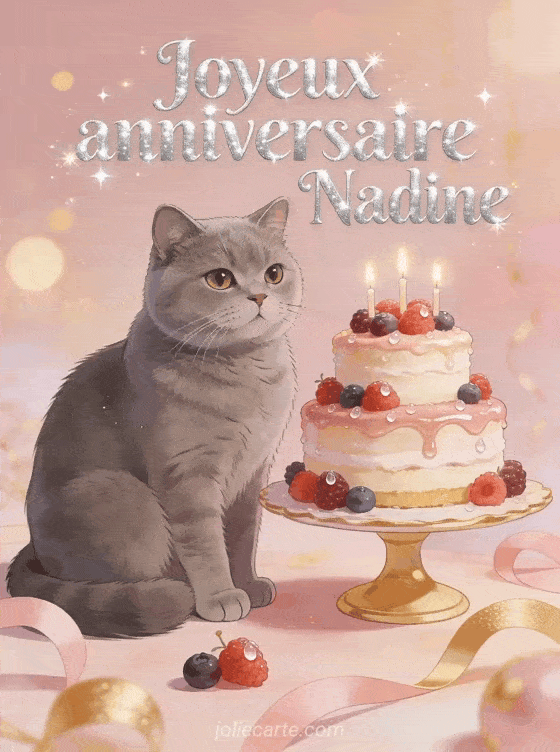 Joyeux anniversaire Nadine - Joyeux anniversaire nadine gif