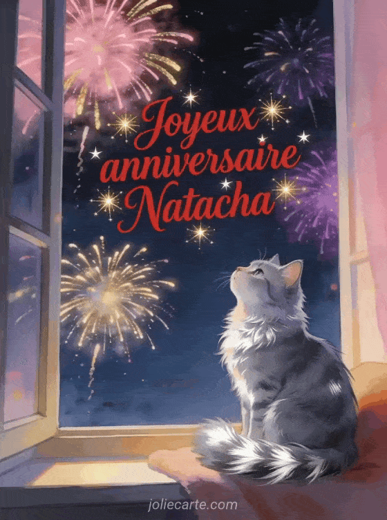 Joyeux anniversaire Natacha - Joyeux anniversaire natacha gif anime