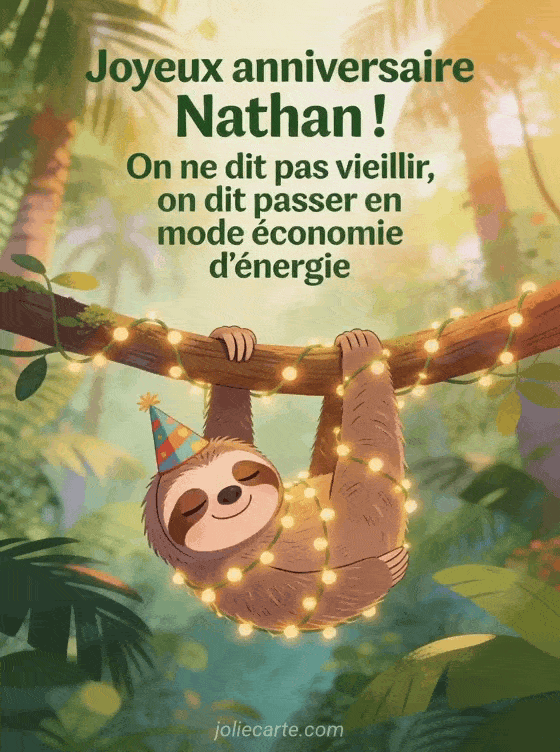 Joyeux anniversaire Nathan - Joyeux anniversaire nathan humour