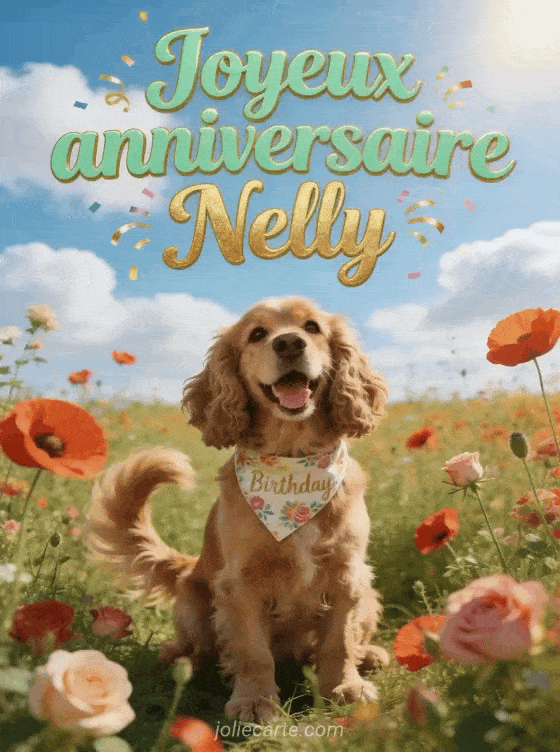 Joyeux anniversaire Nelly - Joyeux anniversaire nelly chien