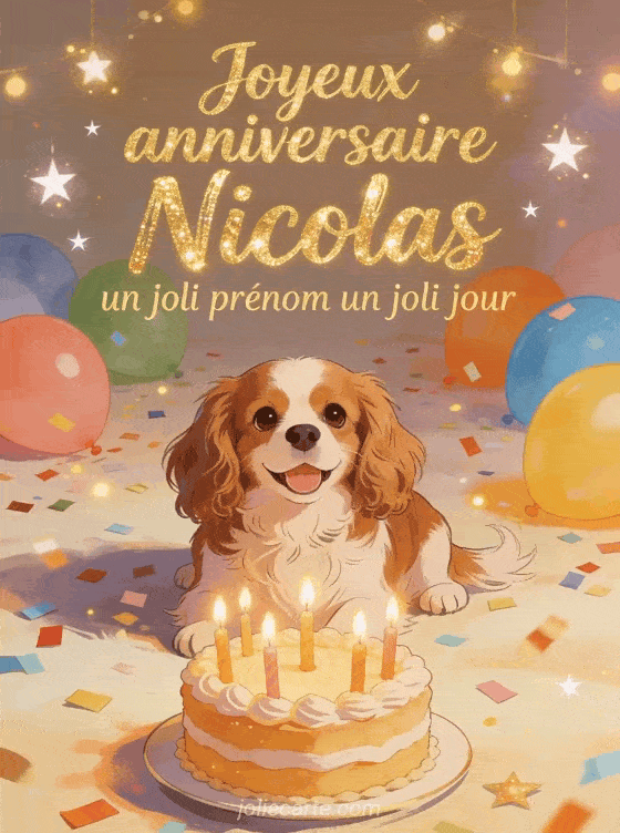 Joyeux anniversaire Nicolas - Joyeux anniversaire nicolas image