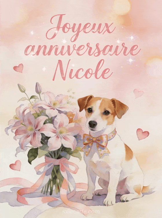 Joyeux anniversaire Nicole - Joyeux anniversaire nicole image