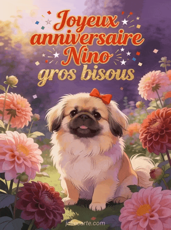 Joyeux anniversaire Nino - Joyeux anniversaire nino gros bisous