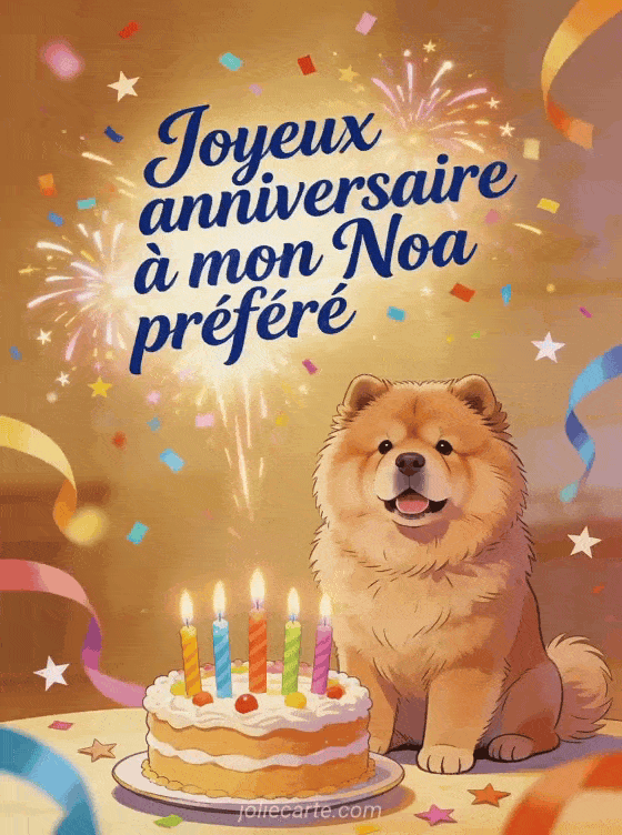 Joyeux anniversaire Noa - Joyeux anniversaire noa gif anime