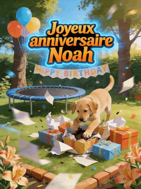 Joyeux anniversaire Noah - Joyeux anniversaire noah garcon