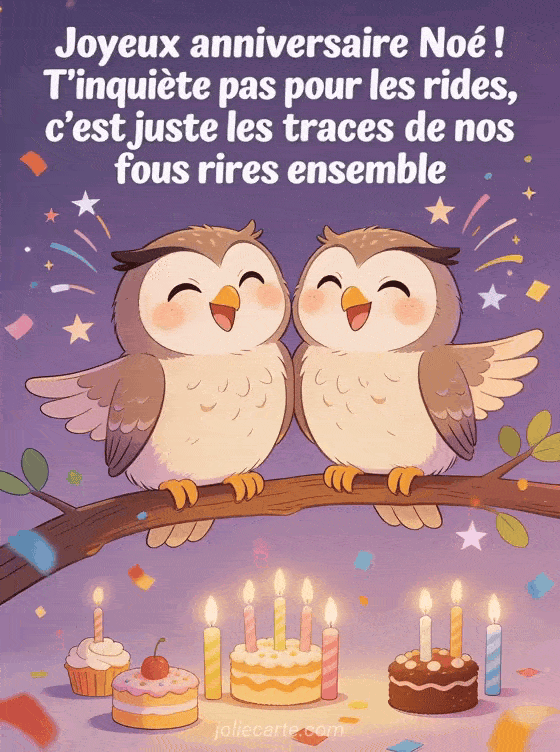 Joyeux anniversaire Noe - Noe rigolo