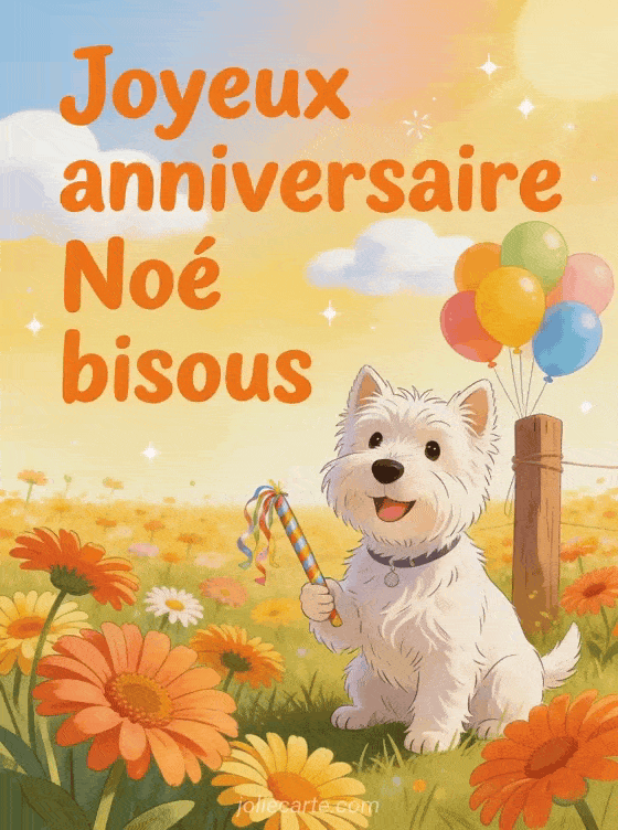 Joyeux anniversaire Noé - Joyeux anniversaire noe bisous