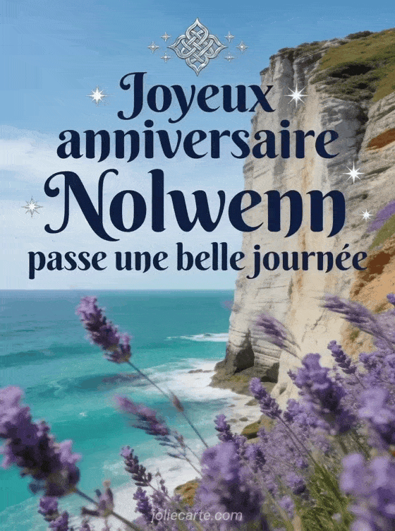 Joyeux anniversaire Nolwenn - Joyeux anniversaire nolwenn gif anime
