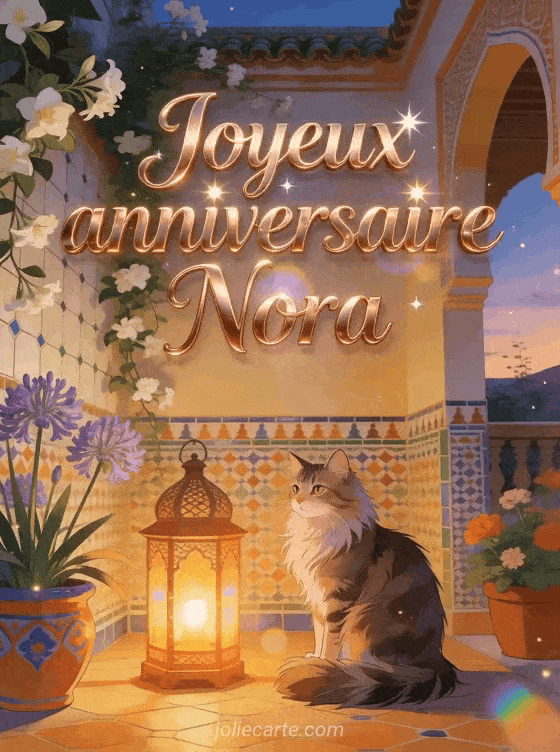 Joyeux anniversaire Nora - Joyeux anniversaire nora gif anime
