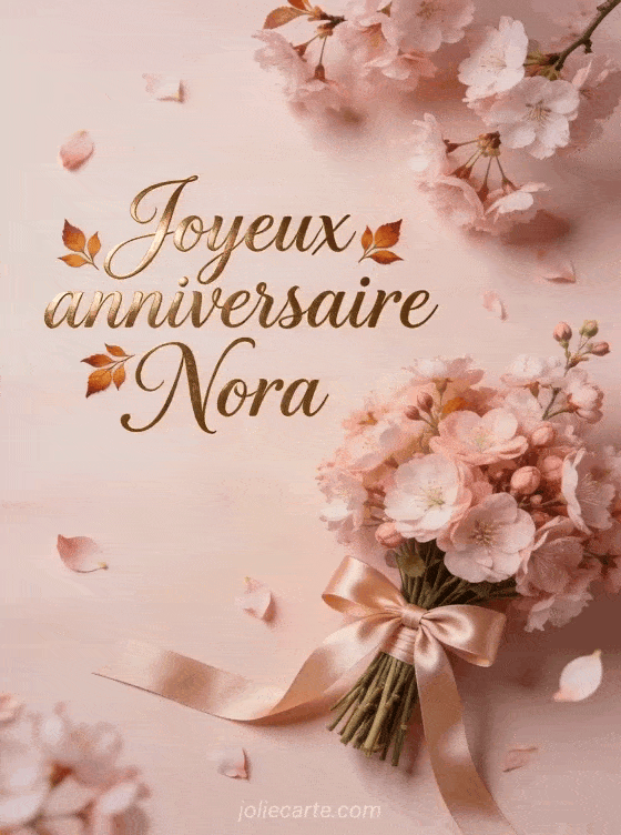 Joyeux anniversaire Nora - Joyeux anniversaire nora image