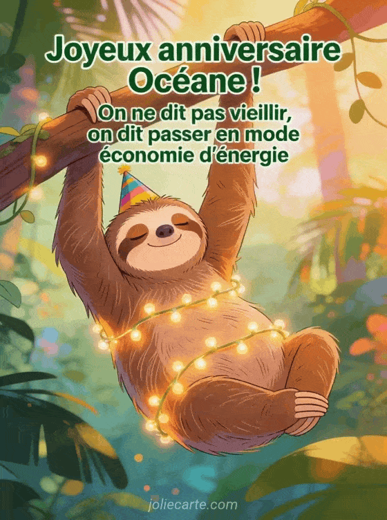 Joyeux anniversaire Oceane - Oceane humour