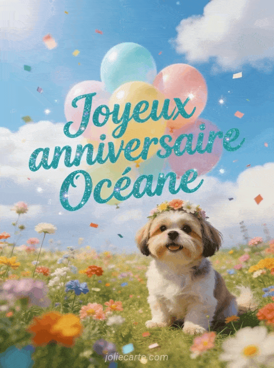 Joyeux anniversaire Océane - Joyeux anniversaire oceane fille