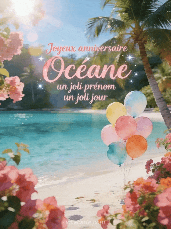 Joyeux anniversaire Océane - Joyeux anniversaire oceane gros bisous