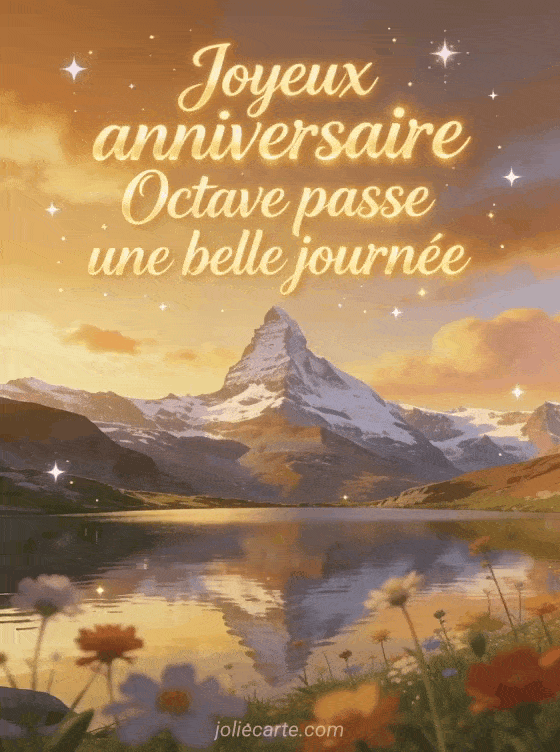 Joyeux anniversaire Octave - Joyeux anniversaire octave gif