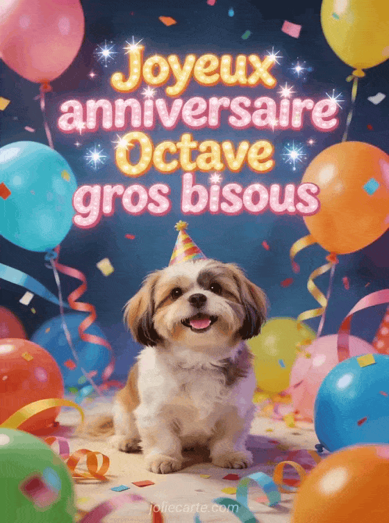 Joyeux anniversaire Octave - Joyeux anniversaire octave gros bisous