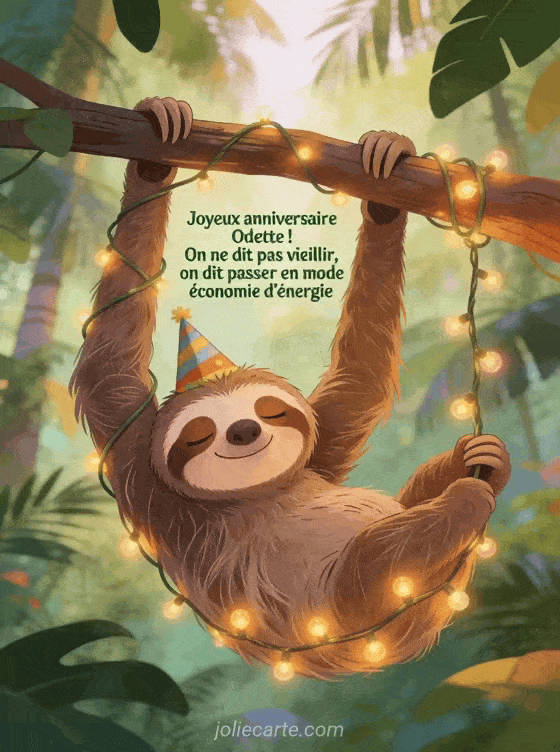 Joyeux anniversaire Odette - Odette humour