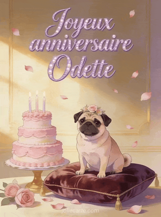 Joyeux anniversaire Odette - Joyeux anniversaire odette image