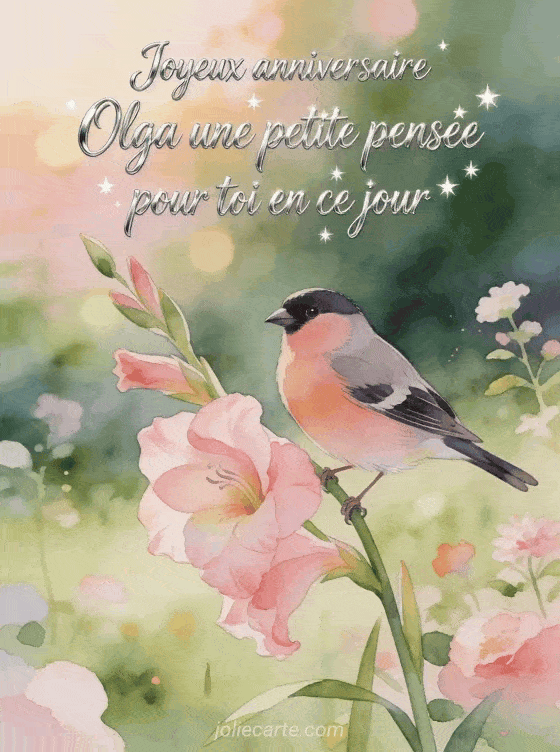 Joyeux anniversaire Olga - Joyeux anniversaire olga bisous