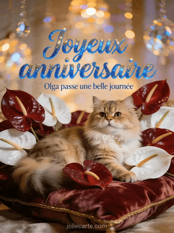 Joyeux anniversaire Olga - Joyeux anniversaire olga gif anime