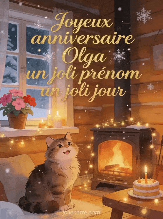 Joyeux anniversaire Olga - Joyeux anniversaire olga image
