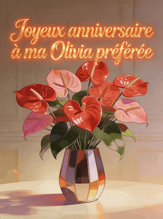 Joyeux anniversaire Olivia - Joyeux anniversaire olivia bisous