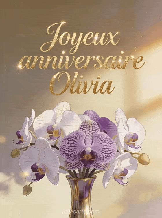 Joyeux anniversaire Olivia - Joyeux anniversaire olivia gif