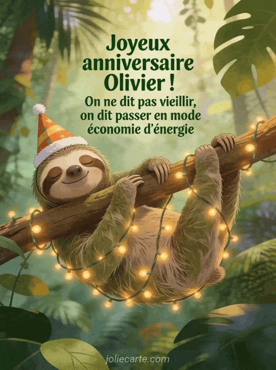 Joyeux anniversaire Olivier - Joyeux anniversaire olivier humour