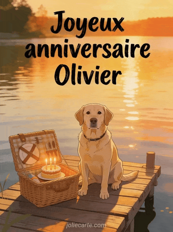 Joyeux anniversaire Olivier - Joyeux anniversaire olivier image