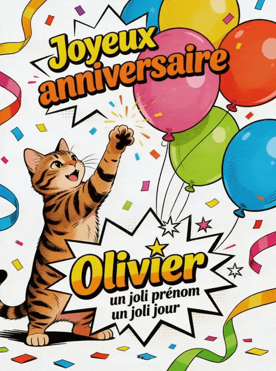 Joyeux anniversaire Olivier - Joyeux anniversaire olivier gif