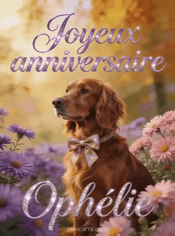 Joyeux anniversaire Ophélie - Joyeux anniversaire ophelie gif