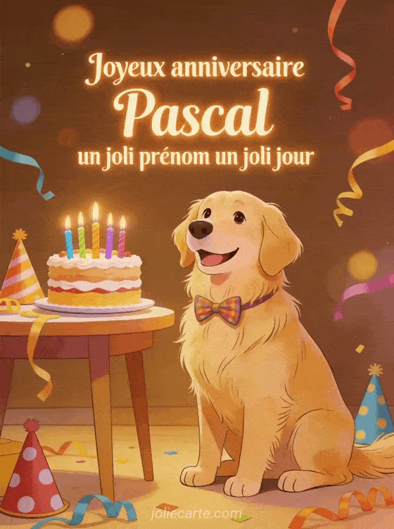 Joyeux anniversaire Pascal - Joyeux anniversaire pascal image