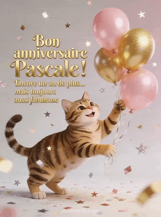 Joyeux anniversaire Pascale - Bon anniversaire pascale