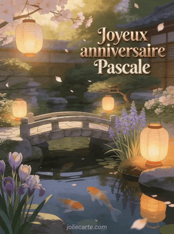 Joyeux anniversaire Pascale - Joyeux anniversaire pascale femme