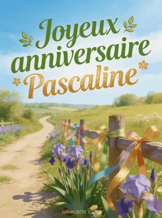 Joyeux anniversaire Pascaline - Joyeux anniversaire pascaline image