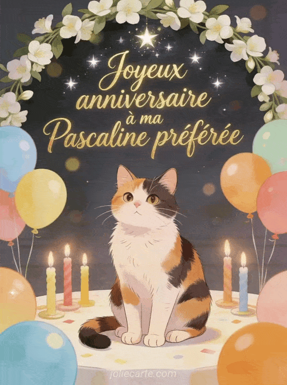 Joyeux anniversaire Pascaline - Joyeux anniversaire pascaline gif