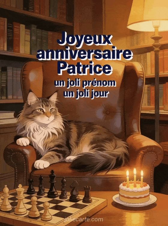 Joyeux anniversaire Patrice - Joyeux anniversaire patrice image