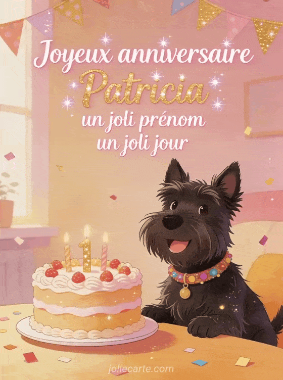 Joyeux anniversaire Patricia - Joyeux anniversaire patricia gif